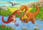 Ravensburger Dinosaurer i lek 2x24p - 05030