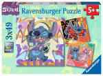 Ravensburger Puslespill Disney Stitch 3x49p