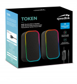 Speedlink TOKEN RGB Gaming-stereohøyttaler, svart Speedlink TOKEN RGB Gaming-stereohøyttaler, svart