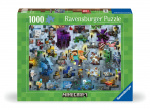 Ravensburger Puslespill Minecraft Mobs 1000p (12000422)