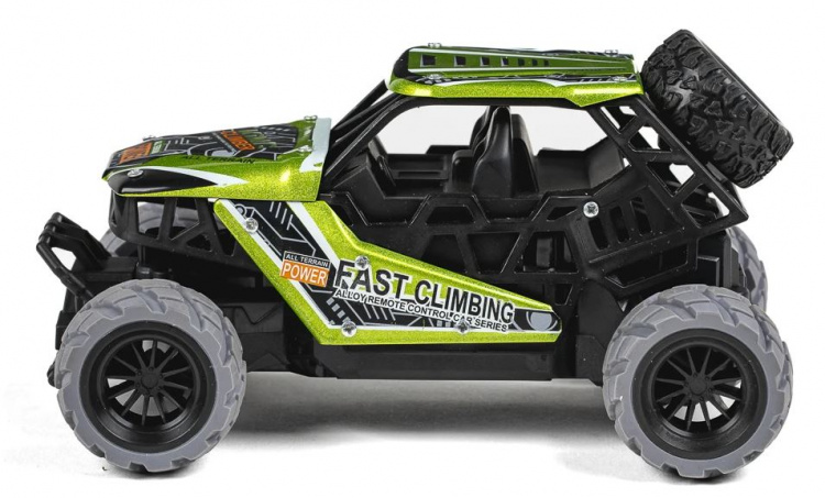 TEC-TOY King Climber R/C 1:18 2,4G 3,7V Li-ion, grønn (471416)