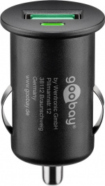 Goobay Hurtigladende USB-billader (18 W) 18 W maks. 2,4 A (12/24 V) 1x USB QC 3.0