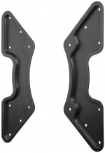 Goobay TV-veggmonteringsadapter med VESA-dimensjon øker avstanden mellom monteringshullene på et TV-apparat til maksimalt 400x400 mm