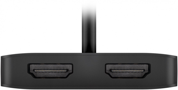 Goobay USB-C™ til 2x HDMI™-adapter utvider én USB-C™-port med to HDMI™-porter