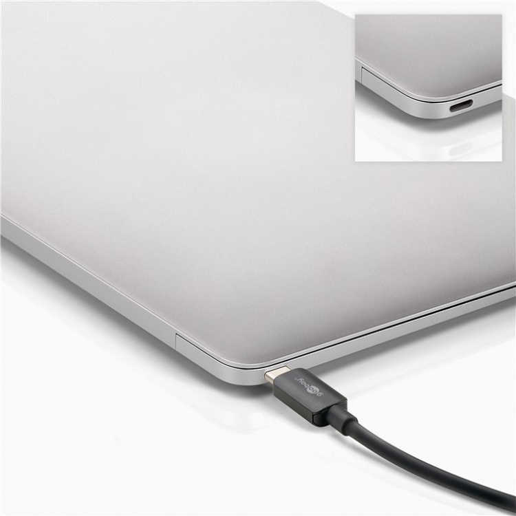 Goobay USB-C™ til 2x HDMI™-adapter utvider én USB-C™-port med to HDMI™-porter