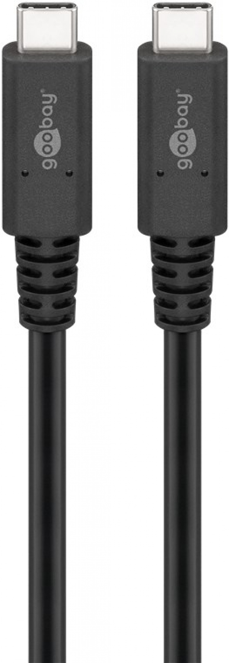 Goobay Synkroniser og lad USB-C™-kabel, USB4™ Gen 3x2, 240 W, 0,7 m USB-C™-kontakt > USB-C™-kontakt Goobay Synkroniser og lad USB-C™-kabel, USB4™ Gen 3x2, 240 W, 0,7 m USB-C™-kontakt > USB-C™-kontakt