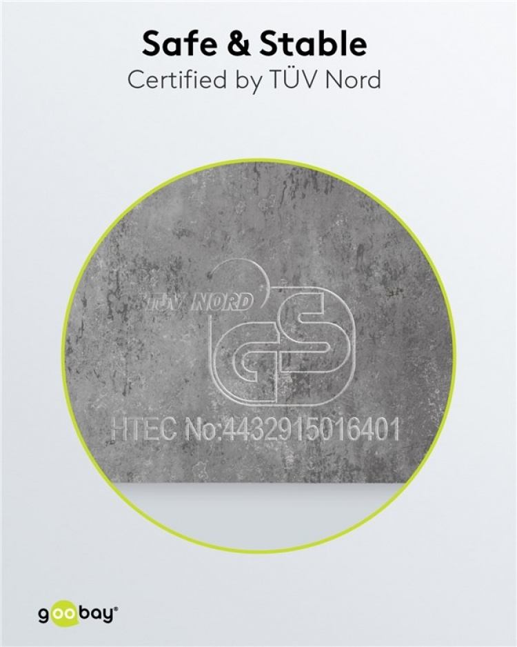 Goobay Veggfeste for parabolantenne i aluminium, avstand til vegg 350 mm Veggfeste for parabolantenne i rustfritt og værbestandig aluminium av høy kvalitet Goobay Veggfeste for parabolantenne i aluminium, avstand til vegg 350 mm Veggfeste for parabolantenne i rustfritt og værbestandig aluminium av høy kvalitet