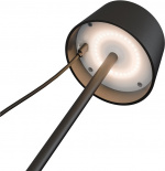 Goobay Trådløs solcelledrevet LED-bordlampe, svart med berøringskontroll, 150 lm, varmhvit (3000 K), trinnløst dimbar Goobay Trådløs solcelledrevet LED-bordlampe, svart med berøringskontroll, 150 lm, varmhvit (3000 K), trinnløst dimbar