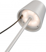 Goobay Trådløs LED-bordlampe RGBW, hvit med berøringskontroll, 150 lm, mange RGB-lysfarger og varmhvit (3000 K), trinnløst dimbar