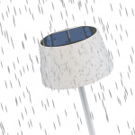 Goobay Trådløs solcelledrevet LED-bordlampe, hvit med berøringskontroll, 150 lm, varmhvit (3000 K), trinnløst dimbar Goobay Trådløs solcelledrevet LED-bordlampe, hvit med berøringskontroll, 150 lm, varmhvit (3000 K), trinnløst dimbar