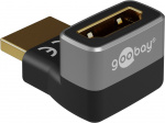 Goobay HDMI™ vinkeladapter 90° vertikal, 8K/60Hz HDMI™-kontakt (type A) > HDMI™-kontakt (type A) 90° Goobay HDMI™ vinkeladapter 90° vertikal, 8K/60Hz HDMI™-kontakt (type A) > HDMI™-kontakt (type A) 90°