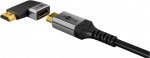 Goobay HDMI™ vinkeladapter 270° horisontal, 8K/60Hz HDMI™-kontakt (type A) > HDMI™-kontakt (type A) 270°