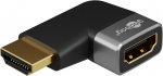 Goobay HDMI™ vinkeladapter 270° horisontal, 8K/60Hz HDMI™-kontakt (type A) > HDMI™-kontakt (type A) 270°