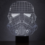 ThumbsUp Storm Trooper-lampe med trådramme ThumbsUp Storm Trooper-lampe med trådramme