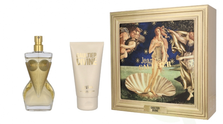 Jean Paul Gaultier Divine Giftset 125 ml Edp Spray 50ml/Body Lotion 75ml
