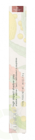 Clinique Impact Duo Eye Shadow 1,9 g #03 Stawberry/Choco