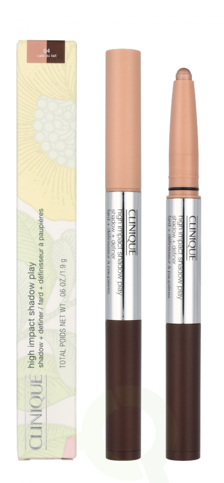 Clinique Impact Duo Eye Shadow 1,9 g #04 Cafe Au Lait