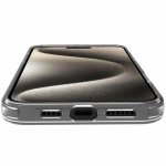 Celly Gelskinmag Magnetisk deksel MagSafe iPhone 16 Pro Max Transparent + Rosa Celly Gelskinmag Magnetisk deksel MagSafe iPhone 16 Pro Max Transparent + Rosa