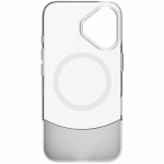 Celly Magdual MagSafe-kompatibelt skall iPhone 16 Hvit + gjennomsiktig Celly Magdual MagSafe-kompatibelt skall iPhone 16 Hvit + gjennomsiktig