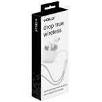 Celly Compact True Wireless Bluetooth-hodetelefoner Drop White Celly Compact True Wireless Bluetooth-hodetelefoner Drop White