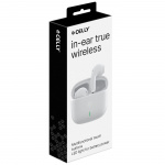 Celly Tips1 True Wireless Bluetooth-hodetelefoner Drop/In-Ear White