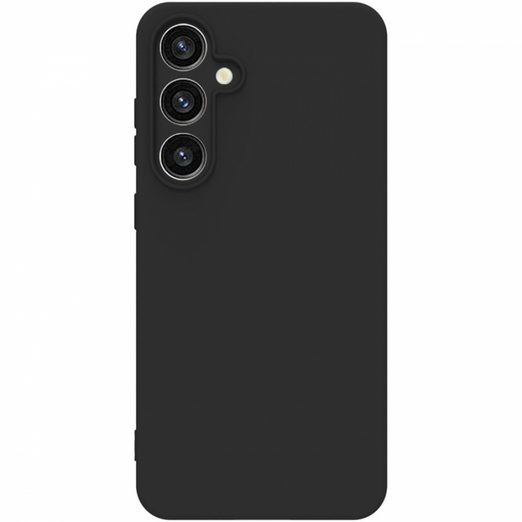 Celly Cromo Soft gummideksel Galaxy S24 FE Svart