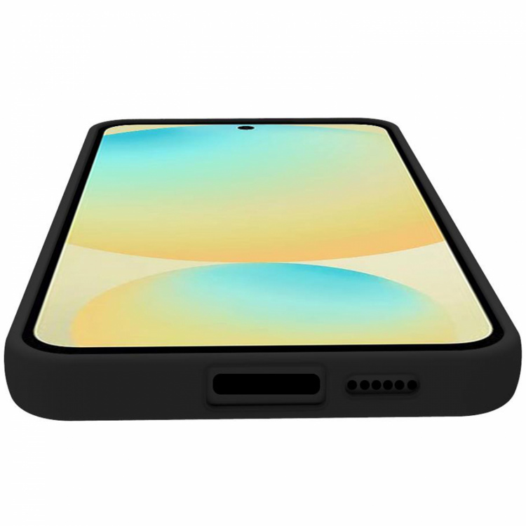 Celly Cromo Soft gummideksel Galaxy S24 FE Svart