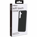 Celly Cromo Soft gummideksel Galaxy S24 FE Svart
