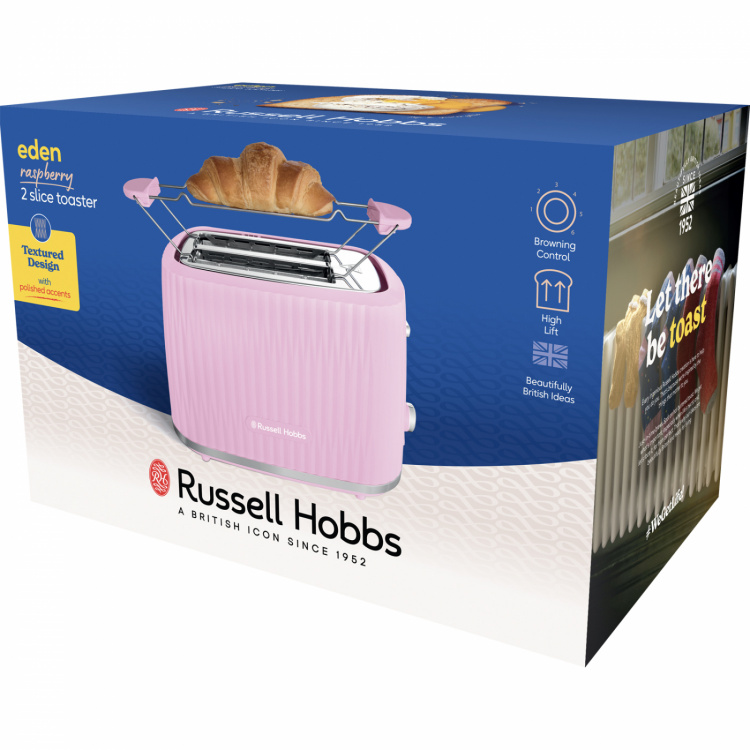 Russell Hobbs Brødrister 27372-56 Eden 2S Brødrister Bringebær