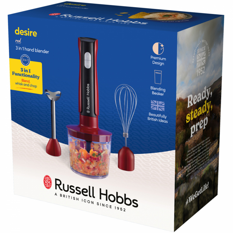 Russell Hobbs Stavmikser sett 27140-56 Desire 3 i 1 stavmikser Russell Hobbs Stavmikser sett 27140-56 Desire 3 i 1 stavmikser