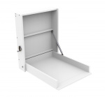 BabyDan Sofie Veggmontert stellebord - Hvit