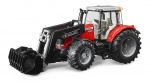 Bruder Massey Ferguson 7624 med frontlaster (03047)