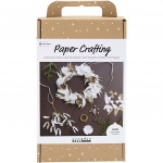 DIY Kit Craft Kit - Paper Crafting, hvit, lys natur, 1 pakke (977700) DIY Kit Craft Kit - Paper Crafting, hvit, lys natur, 1 pakke (977700)