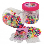 HAMA Beads Hama - Maxi perler 400 perler + 2 stiftplater (388791)