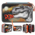 Dino World Trippel pennalveske ROAR ( 0411756 )
