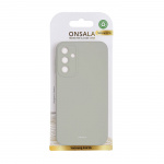 Onsala Back Silicone Touch Recycled Samsung A16 4G/A16 5G Concrete