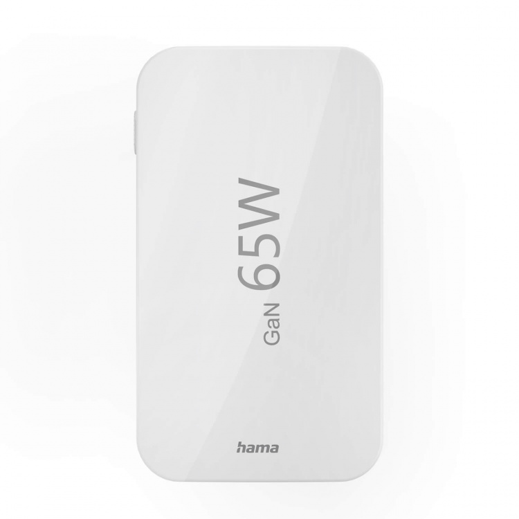 Hama Lader 2x USB-C 1x USB-A Flat PD 65W Hvit