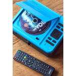 Lenco LCD-projektor med DVD-spiller og Bluetooth® Blue