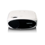 Lenco Full HD 1080P LCD-projektor med Bluetooth® Hvit