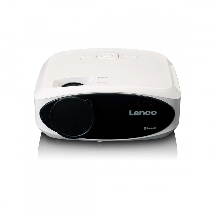 Lenco Full HD 1080P LCD-projektor med Bluetooth® Hvit