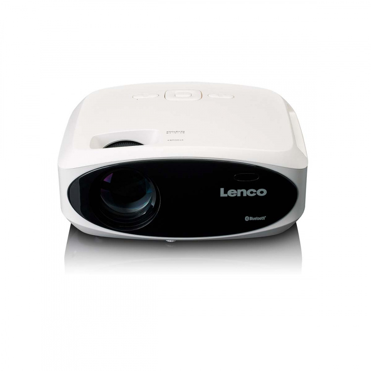 Lenco Full HD 1080P LCD-projektor med Bluetooth® Hvit