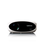 Lenco Full HD 1080P LCD-projektor med Bluetooth® Hvit