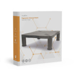 Nedis Monitor Stand | Ergonomisk: Yes | Maksimal bæreevne: 18 kg | Universal | Justerbar høyde: Ja