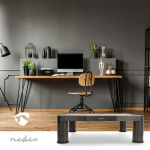 Nedis Monitor Stand | Ergonomisk: Yes | Maksimal bæreevne: 18 kg | Universal | Justerbar høyde: Ja