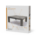 Nedis Monitor Stand | Ergonomisk: Yes | Maksimal bæreevne: 18 kg | Universal | Justerbar høyde: Ja