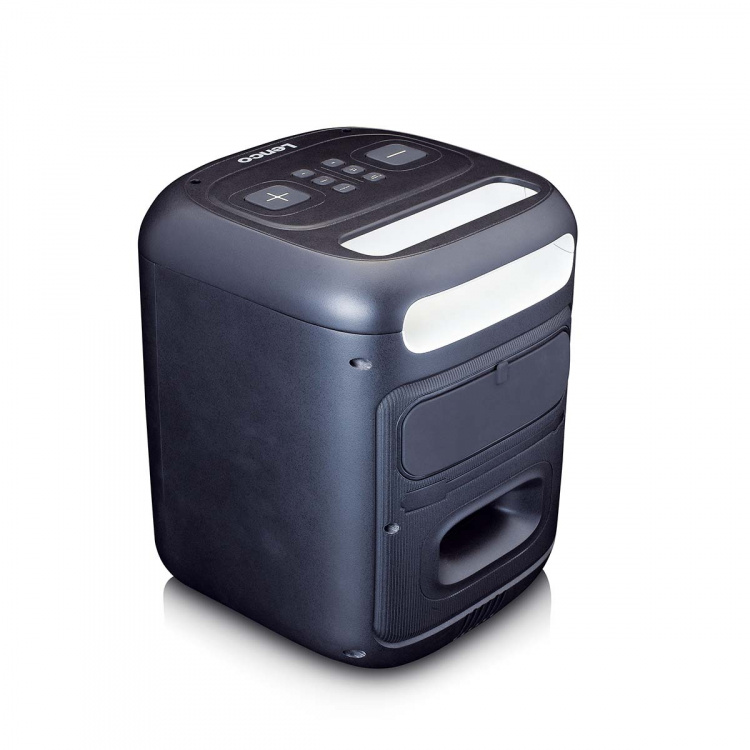 Lenco Kompakt IPX4 Bluetooth® Partyhøyttaler med trådløs mikrofon