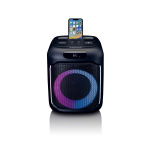 Lenco Kompakt IPX4 Bluetooth® Partyhøyttaler med trådløs mikrofon