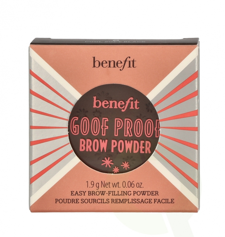 Benefit Goof Proof Brow Powder 1,9 g 6 Cool Soft Black