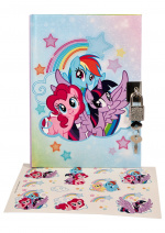 MY LITTLE PONY Kids Licensing - Dagbok m/lås - MY LITTLE PONY (086504401)