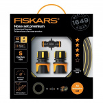 Fiskars Slangesett Premium 15m 9mm